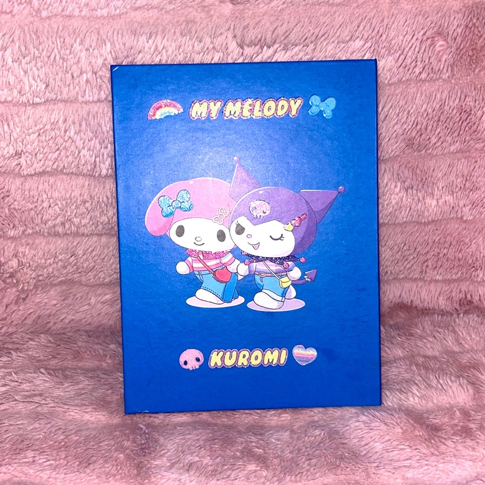 New My Melody & Kuromi palette never used